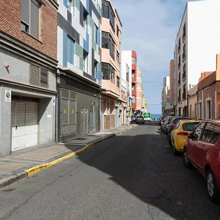 Apartment Studio 2 Min Walk Las Canteras Beach - Workspace *